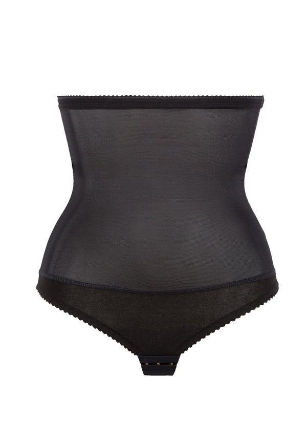 Intense Tummy Control High Waisted Shaper Brief (Black)