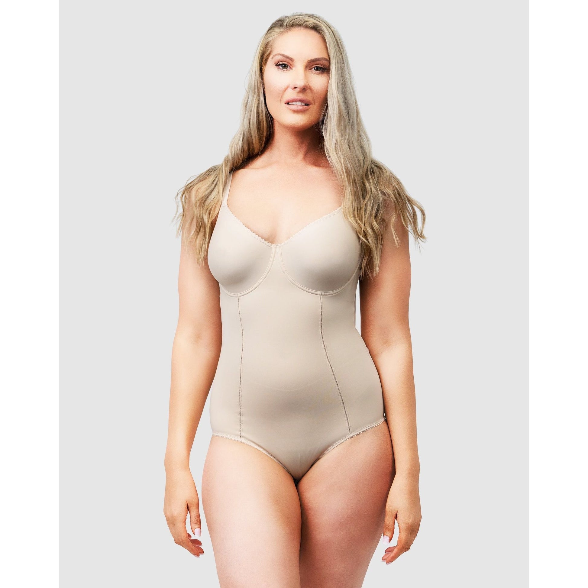 Moulded Underwire Cup Shaping Bodysuit - Style Gallery