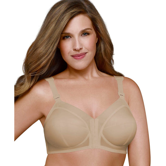 Front Close Cotton Classic Support Plus Size Bra - Style Gallery