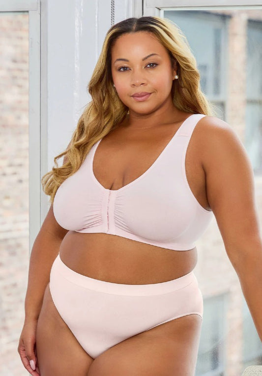 Laurel Wirefree Front Close Comfort Bra