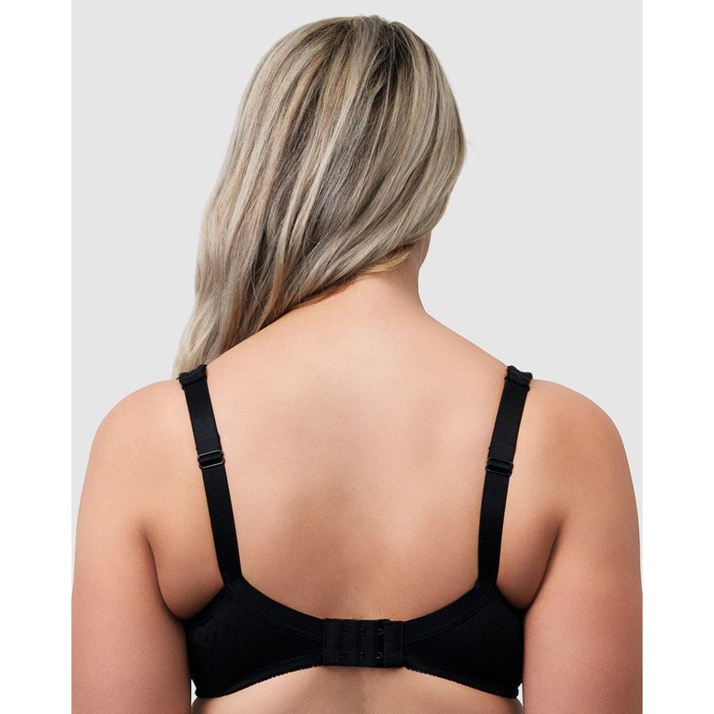 Comfortable Cotton Lined Wide Strap Wirefree Bra - Style Gallery