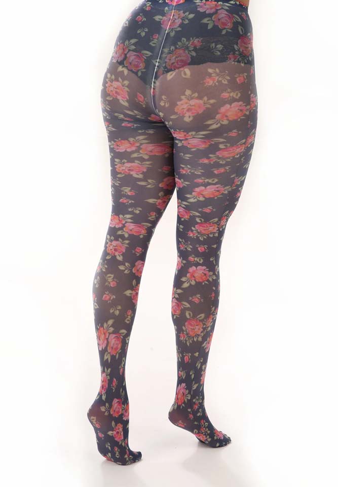 Ditsy Floral Printed Tights