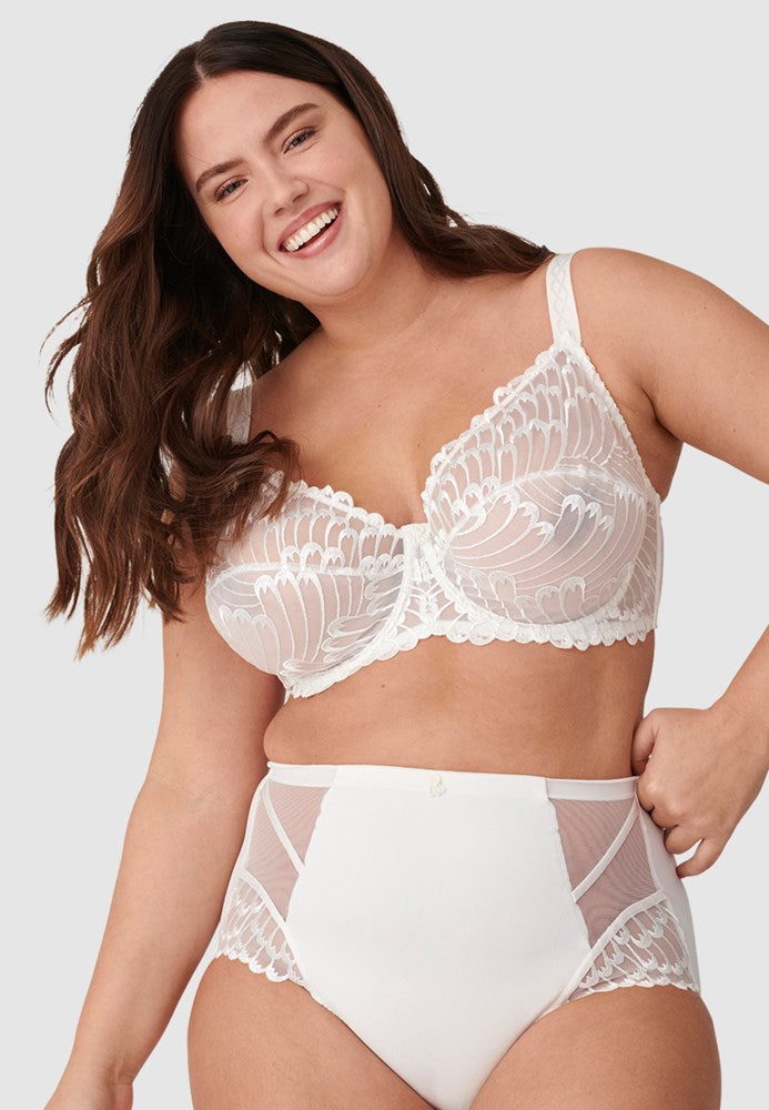 Narcisse Embroidered Full Cup Underwire Bra Sans Complexe Ivory