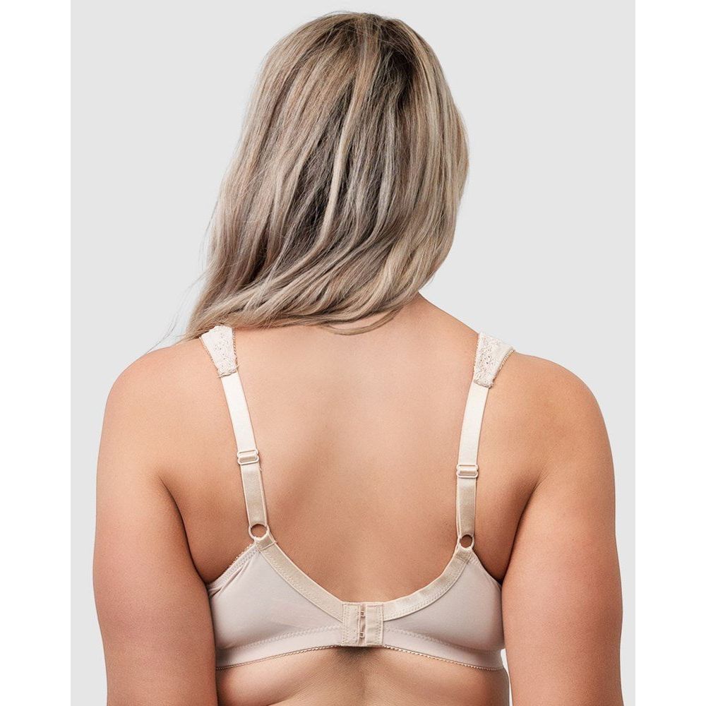 Comfortable Wide Strap Plus Size Wirefree Bra - Style Gallery