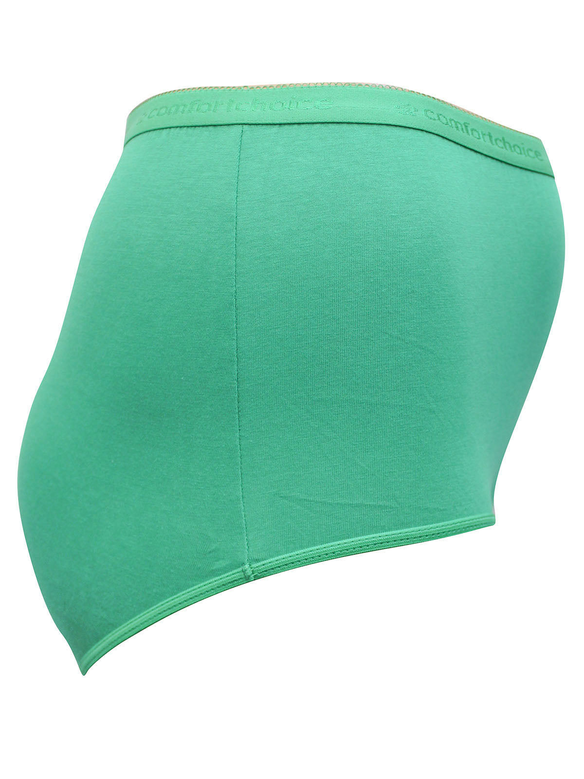 100% Cotton Pull On Full Brief Green