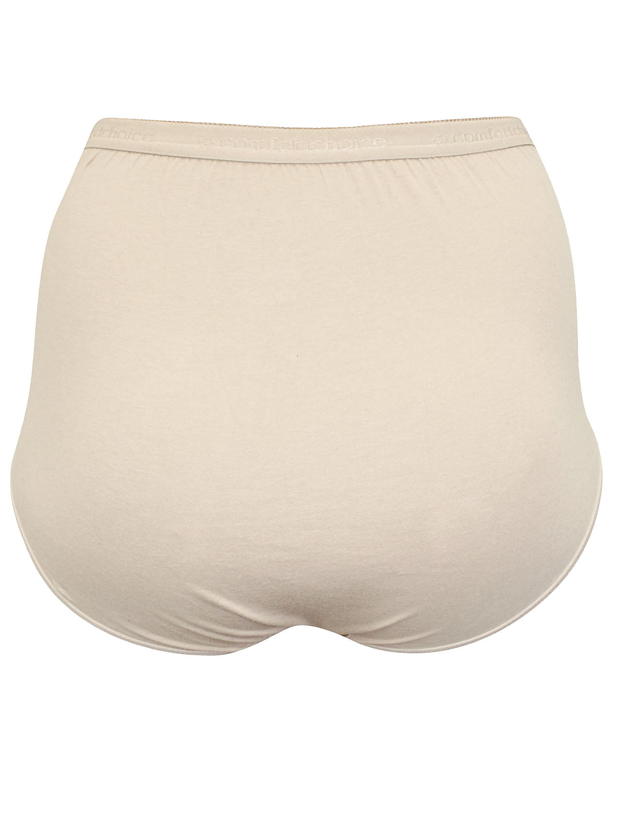 Comfort Pk of 5 100% Cotton Full Briefs Mix Colors