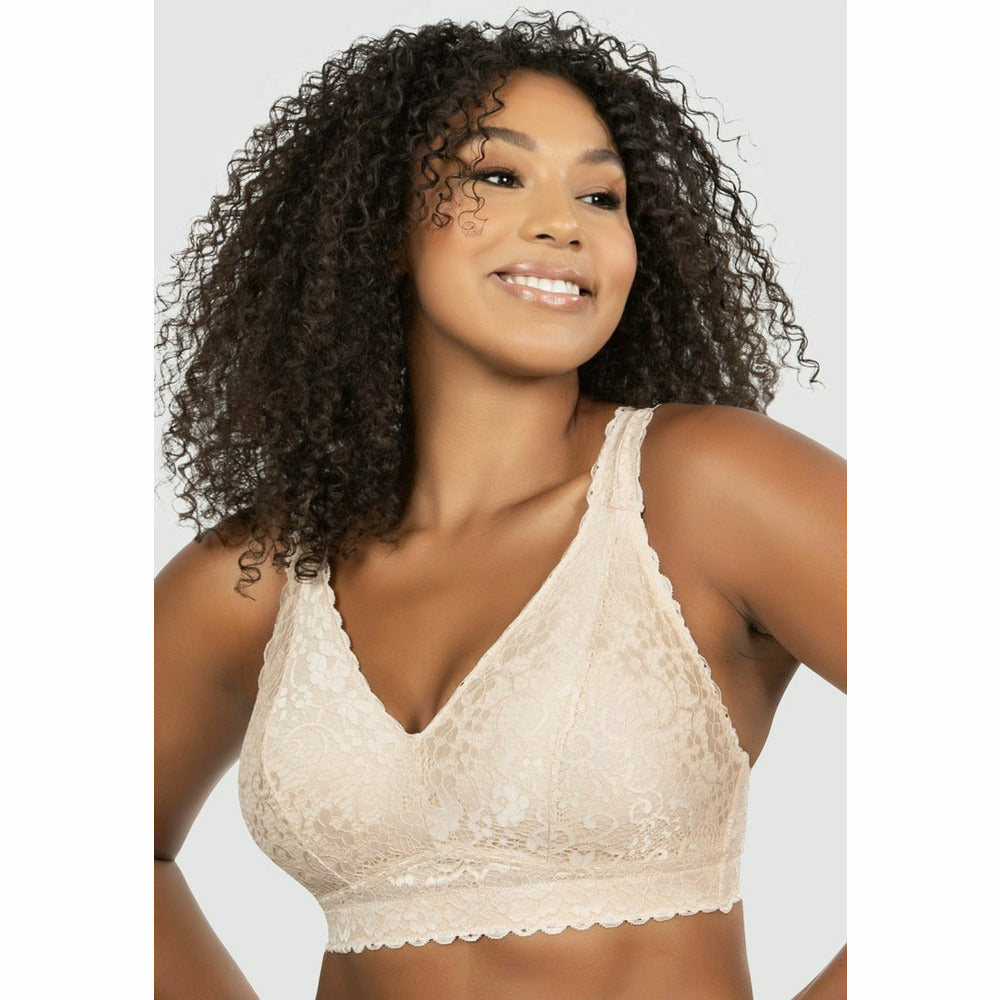 Adriana Wirefree Full Bust Lace Bralette - Style Gallery