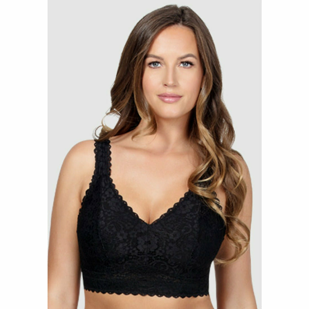 Adriana Wirefree Full Bust Lace Bralette - Style Gallery