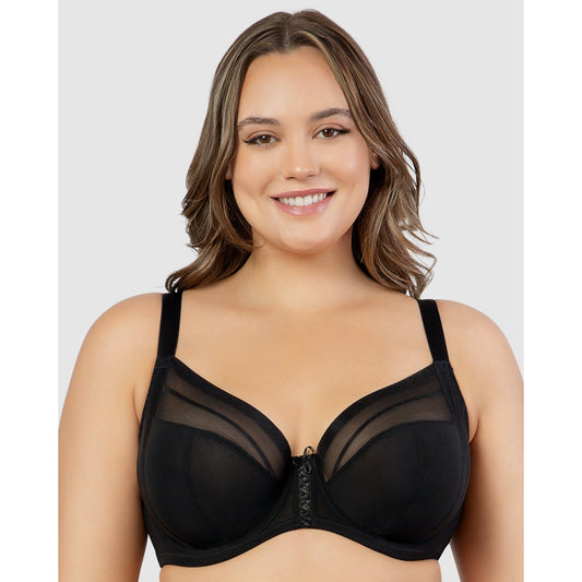 Shea Supportive Full Bust Plunge Bra - Style Gallery