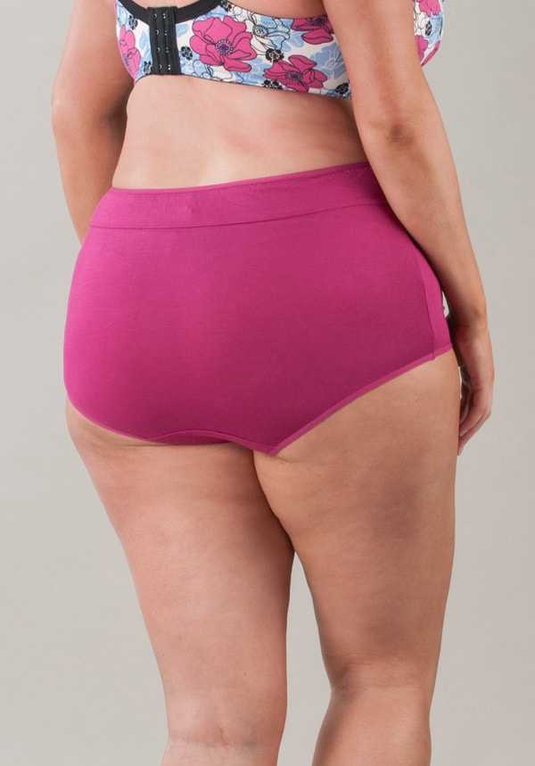 Cotton Full Brief Panty 3 Pack Rosey