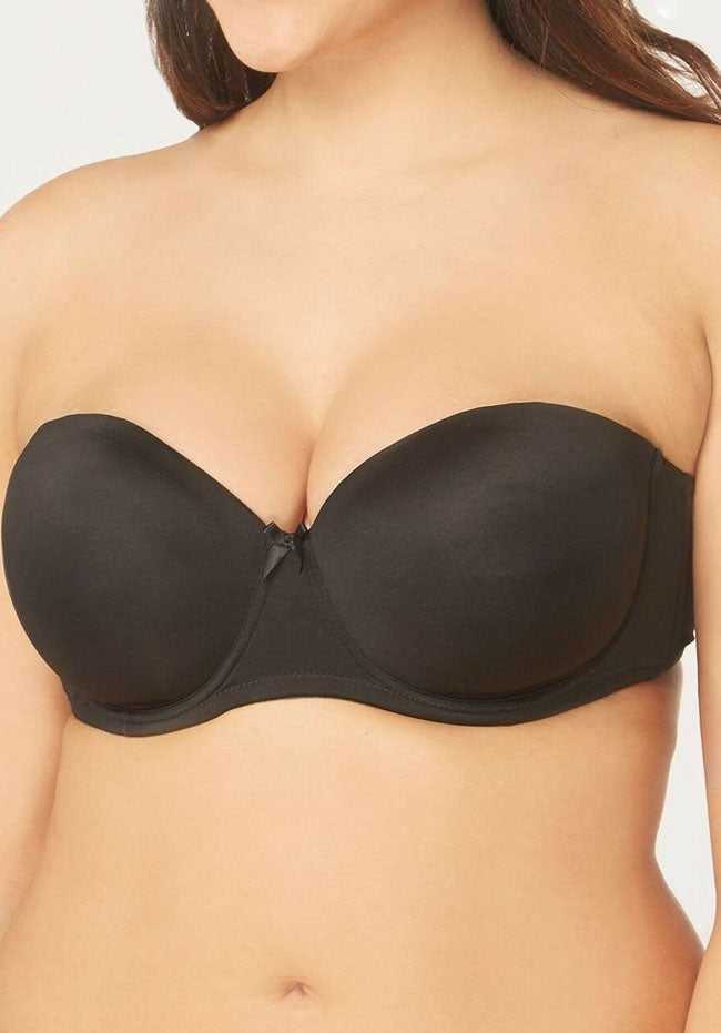 Women's Naturally Mould Strapless Bra Black