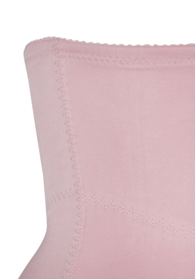 Super Firm Zip Up Panty Girdle Pink