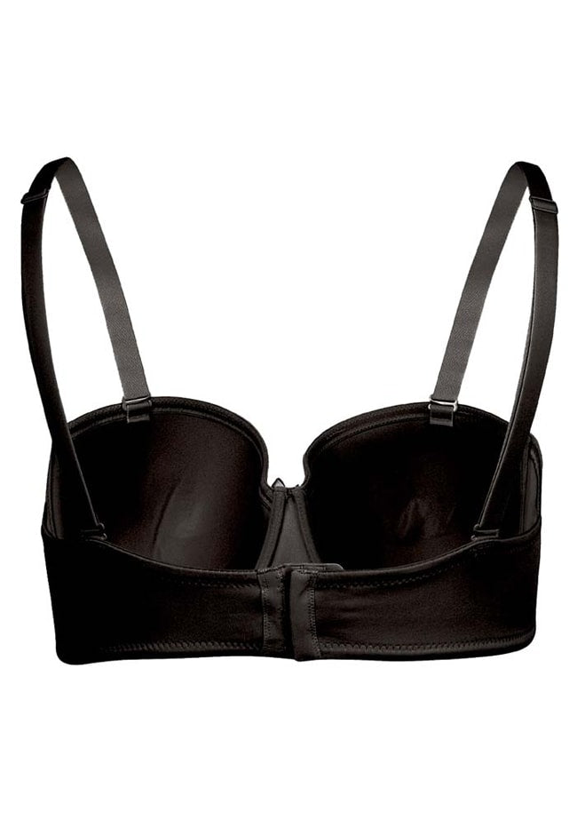 Women's Naturally Mould Strapless Bra Black