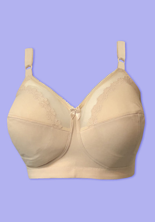 Cortland Embroidered Soft Cup Bra 7204 Nude
