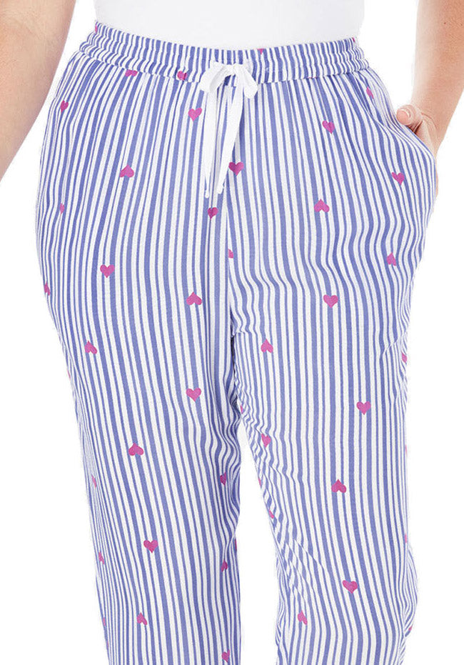 Hearts and Stripes PJ Sleep Pants