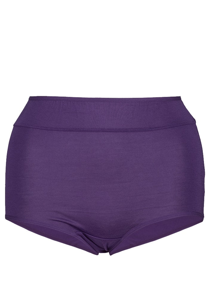 Cotton Full Brief Panty 3 Pack Dark Purple