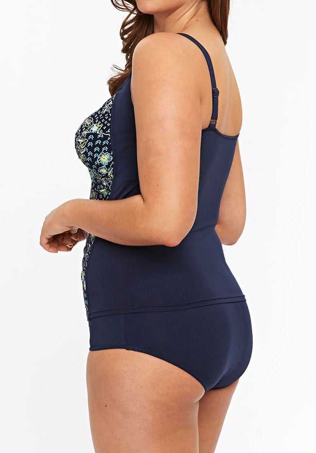 Shop Printed Plus Size Swim Sets, Tankini Top & Matching Full Brief –  PlusSizeBras Australia Online