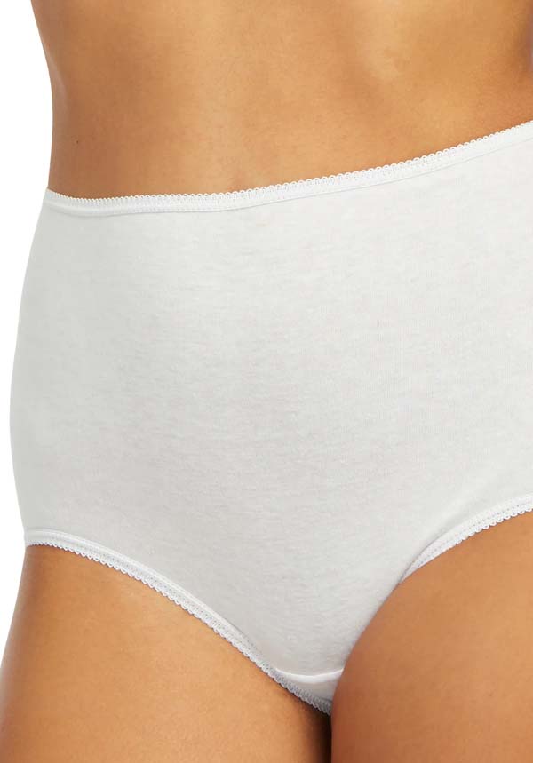 Naturally You 100% Cotton Full Briefs from QT